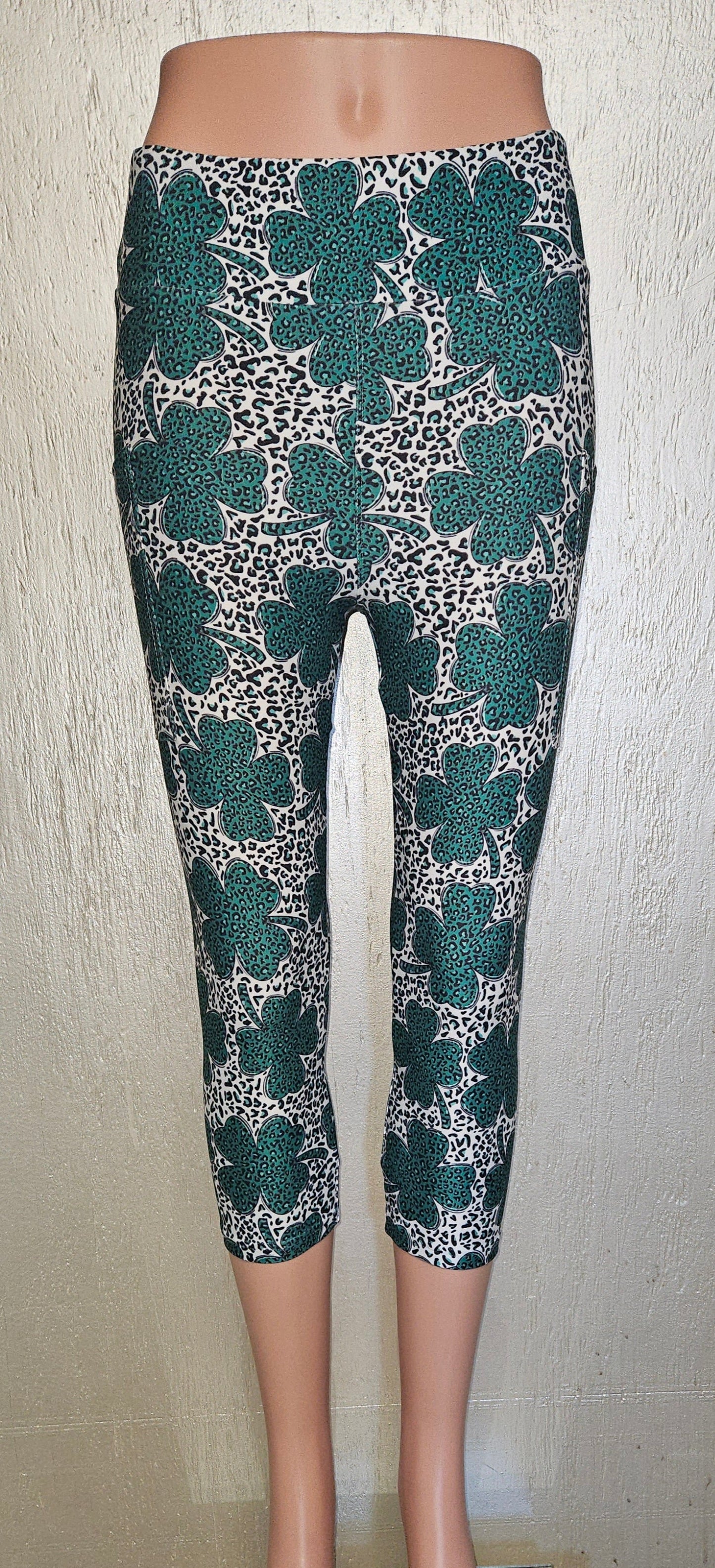Leopard Clover Skort