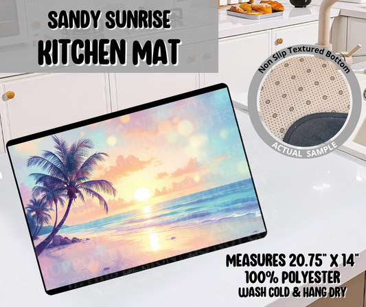 Preorder! Closes 4/20. ETA July. Sandy Sunrise Kitchen Mat