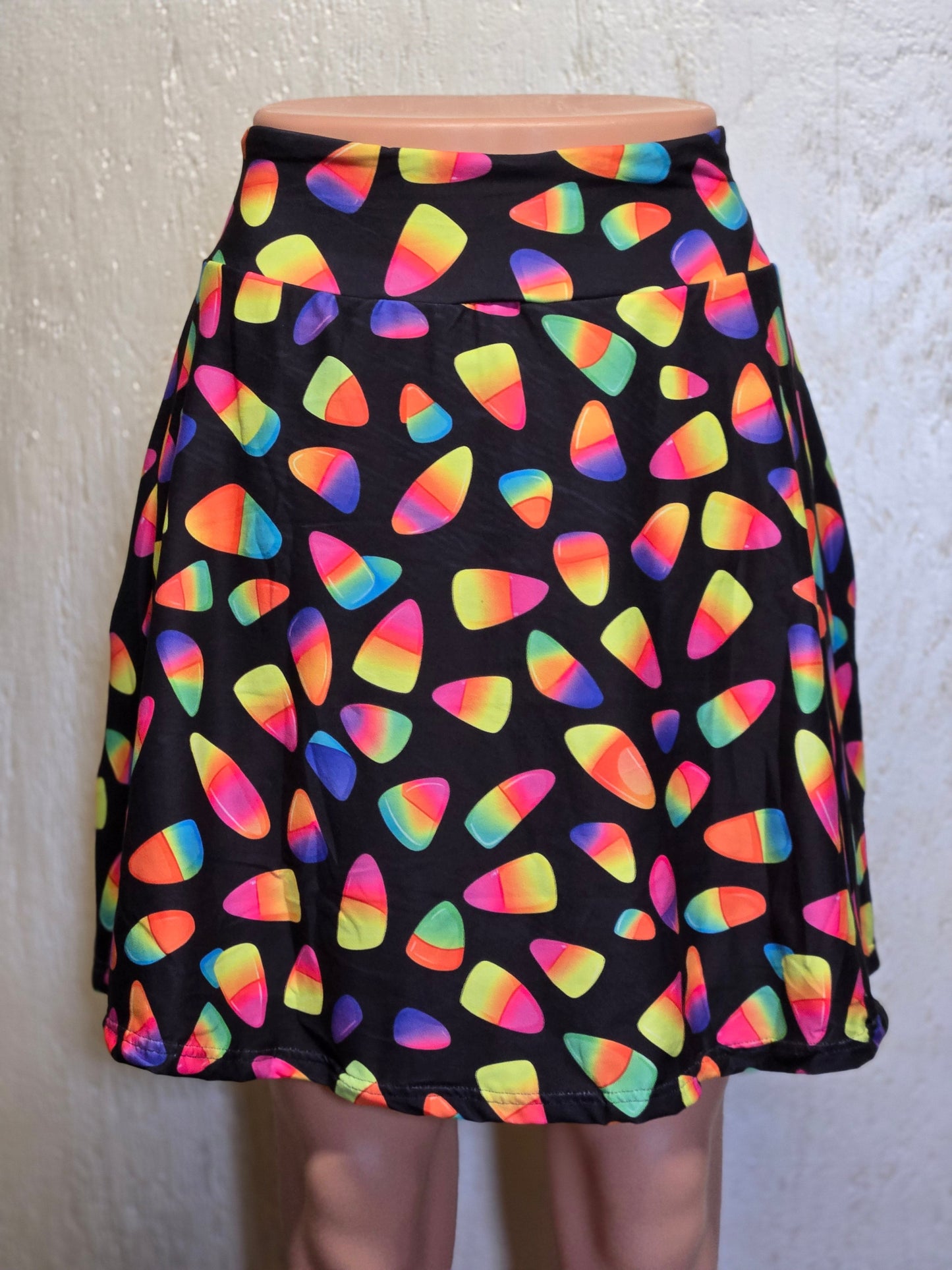 Neon Halloween sweets capris and skorts with pockets