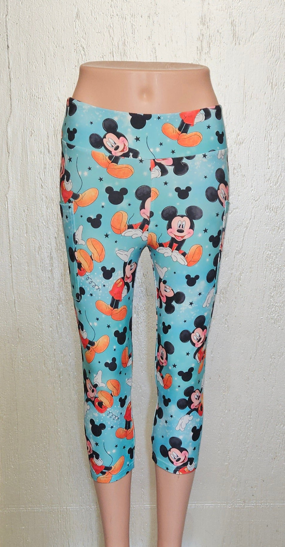 Magic smile mouse leggings with pocketss