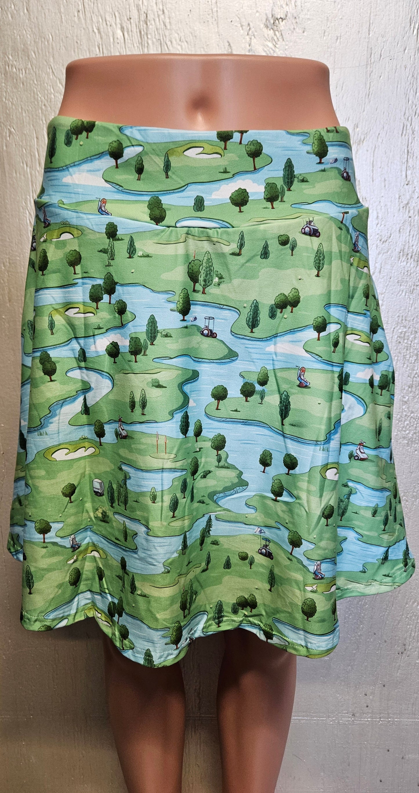 Golf capri and skort