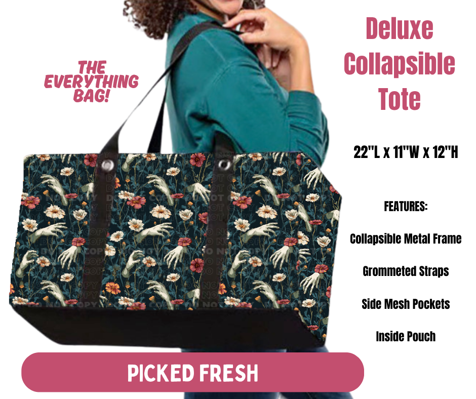 Preorder! Closes 10/8. ETA Jan. Picked Fresh Collapsible Tote