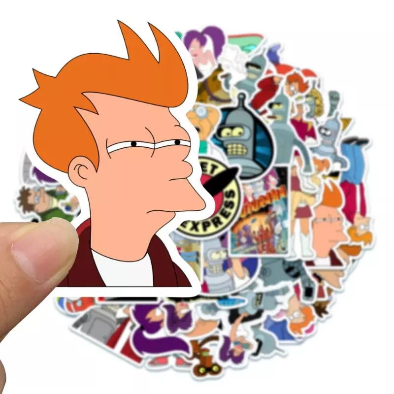 Set of 50 piece Future Kelly Stickers