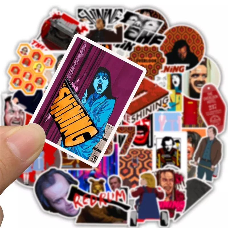 Set of 50 piece Haunted Hotel Stickers