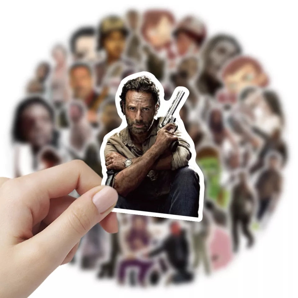 Set of 50 piece Zombies Stickers