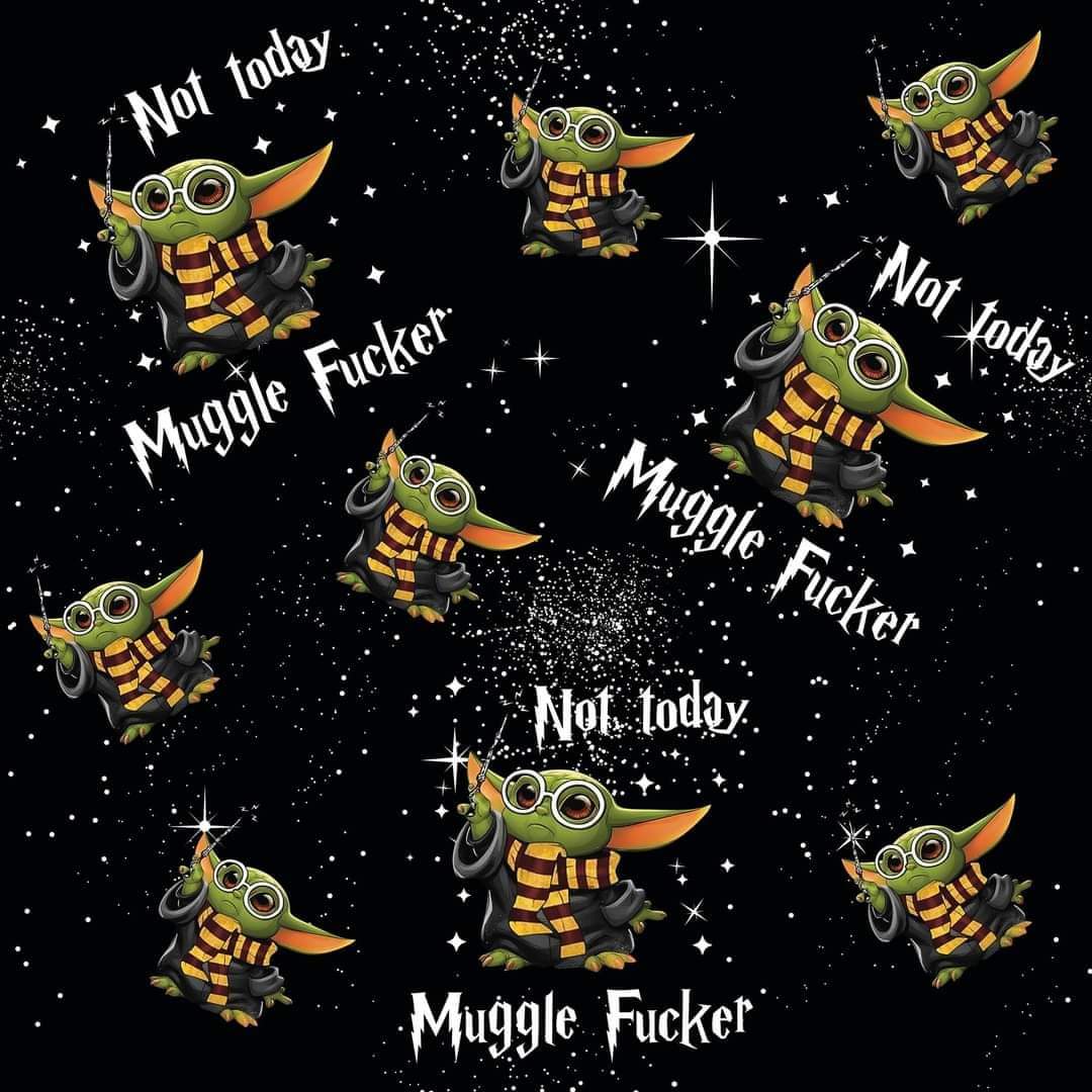 Not today Muggle leggings and Capris