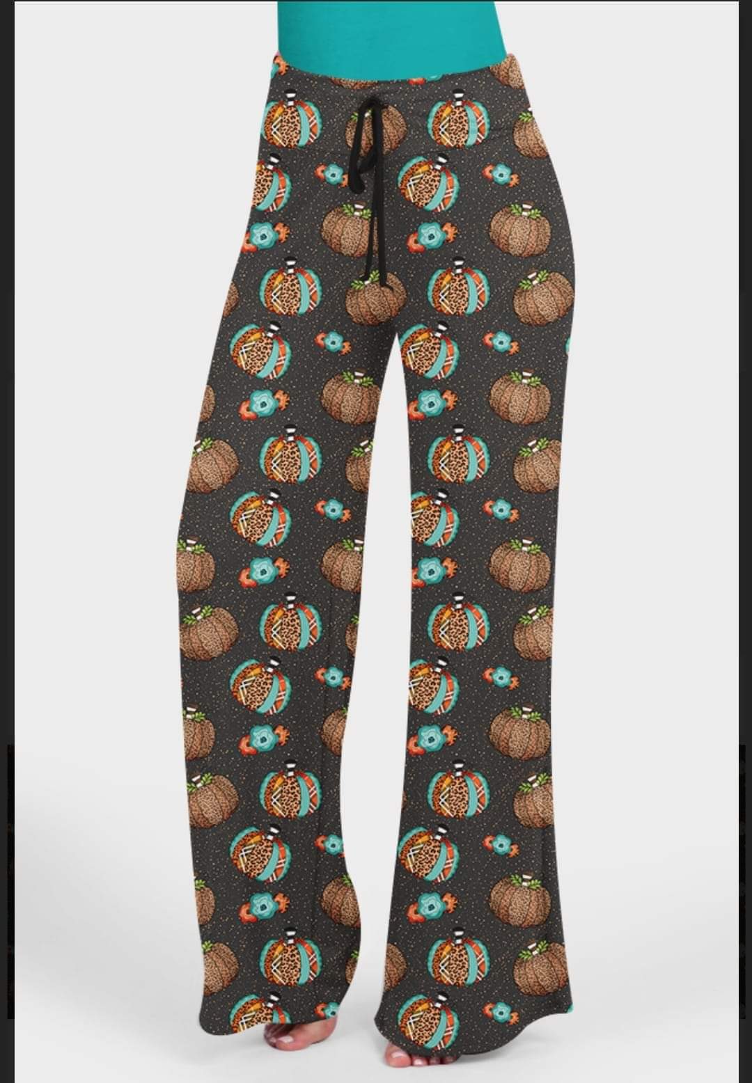 Pumpkin Chic Leggings and Capris