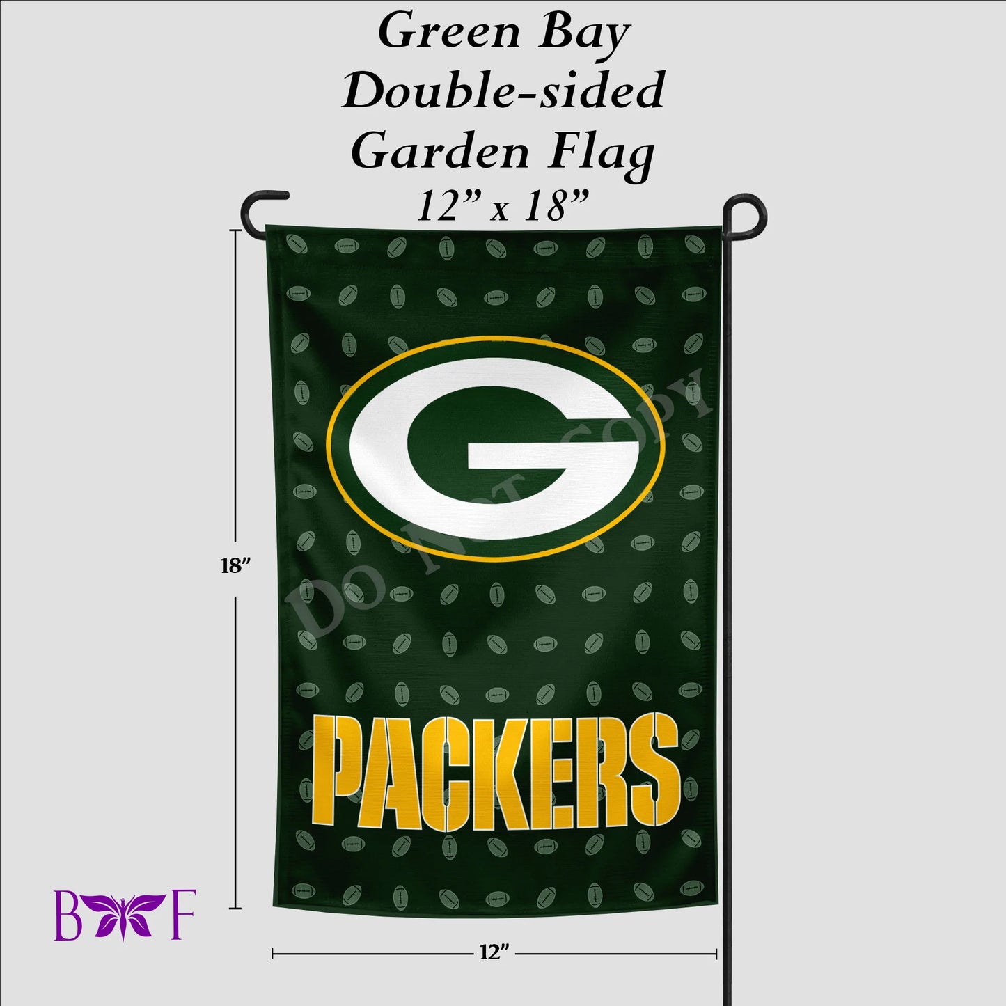 Green Bay Garden Flag Preorder #1018