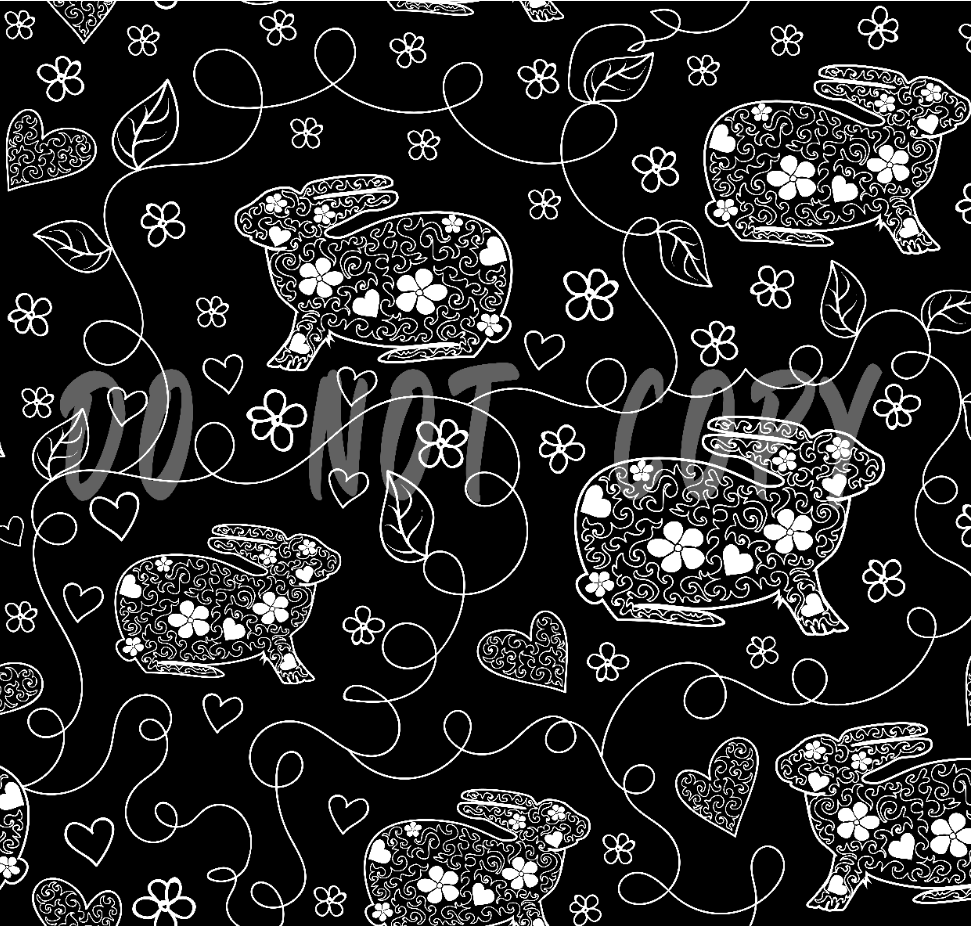 EASTER RUN- SQUIGGLE BUNNIES LEGGINGS AND JOGGERS