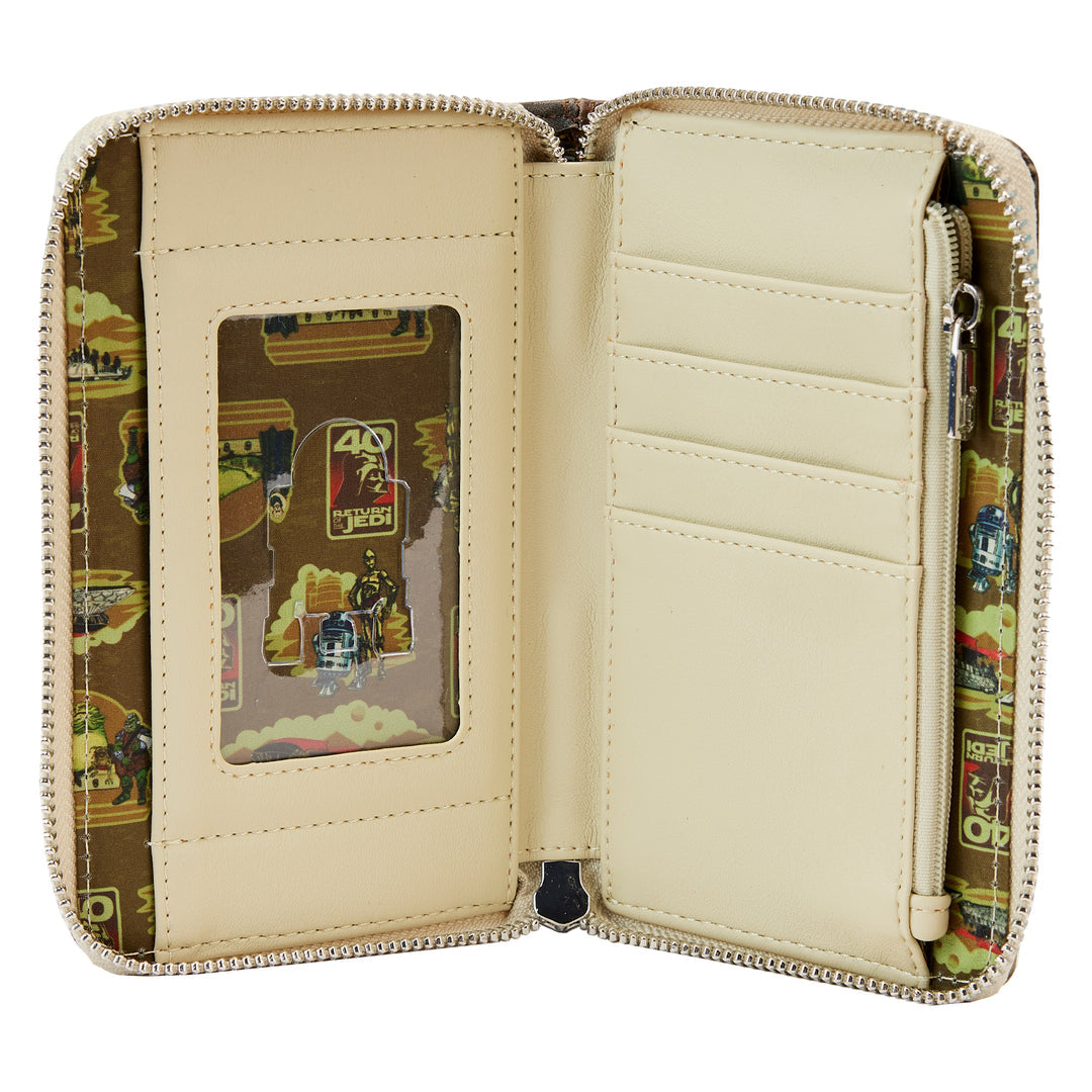 Star Wars: Return Of The Jedi Jabba’s Palace Zip Around Loungefly Wallet