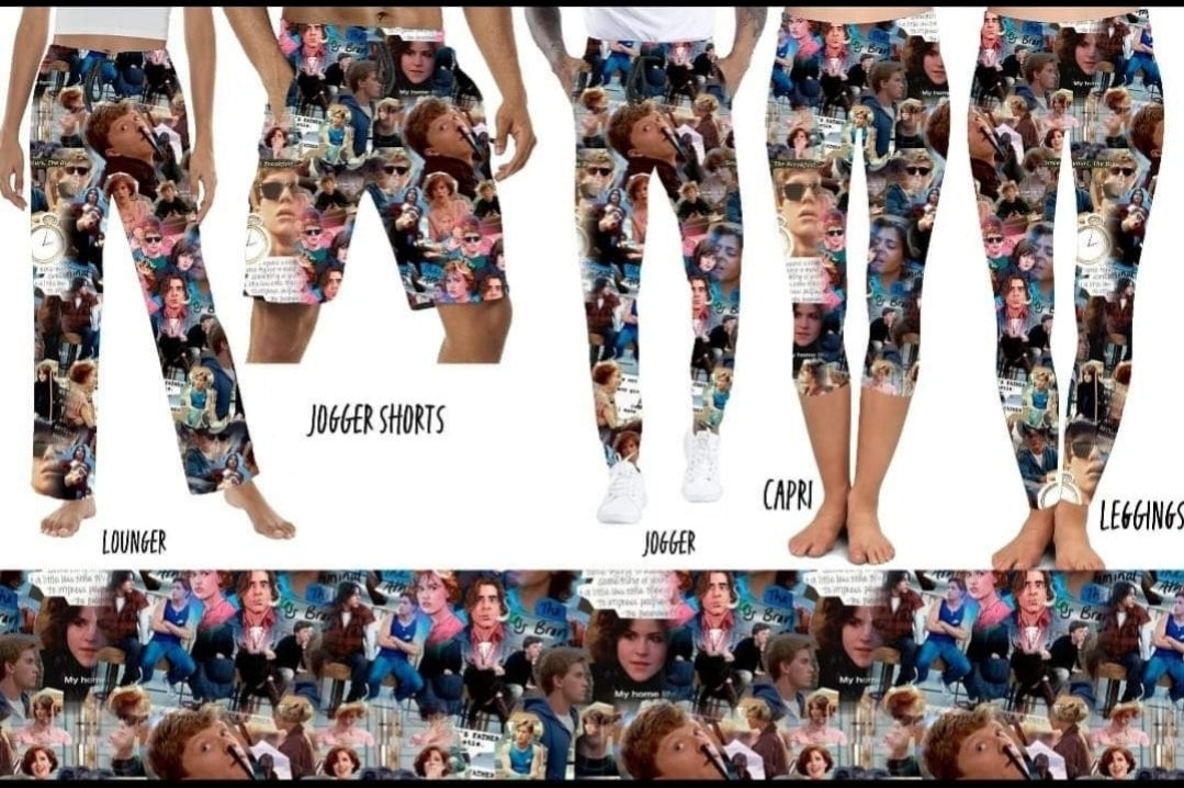 Breakfast Leggings,Capris, Lounge Pants, Joggers and shorts