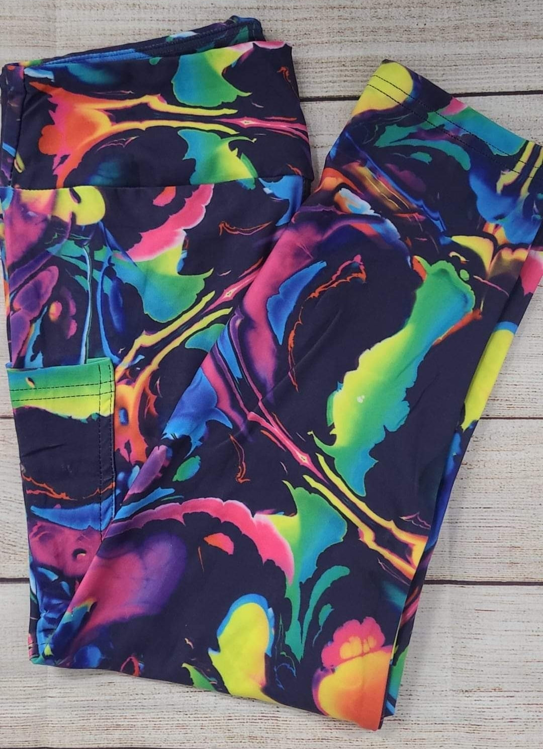 Colorgasm with pockets leggings and capris