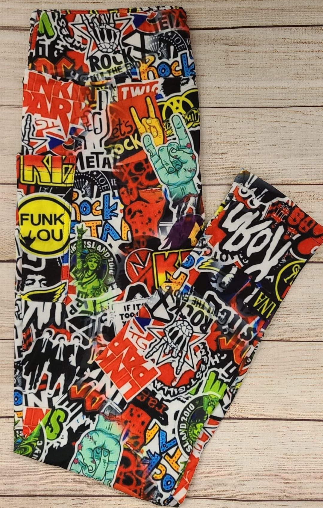 “Rock n Roll” Hoodies, Leggings, Capris, Lounge Pants and Joggers