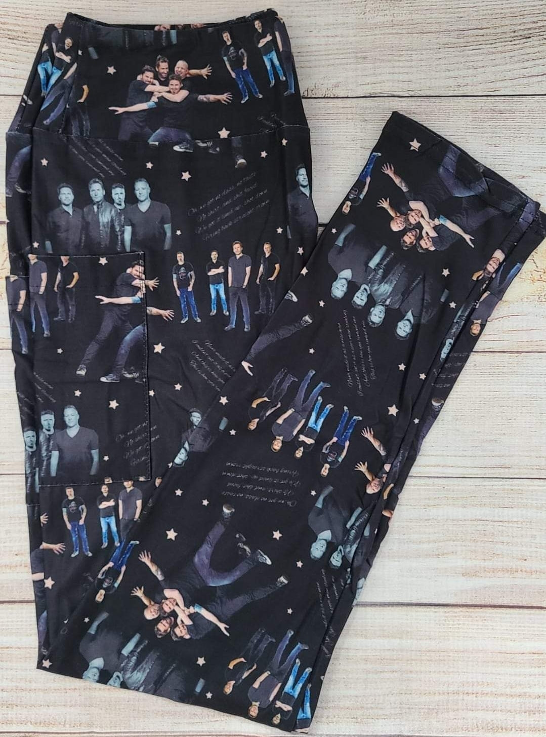 Nickle back legging and capris with pockets