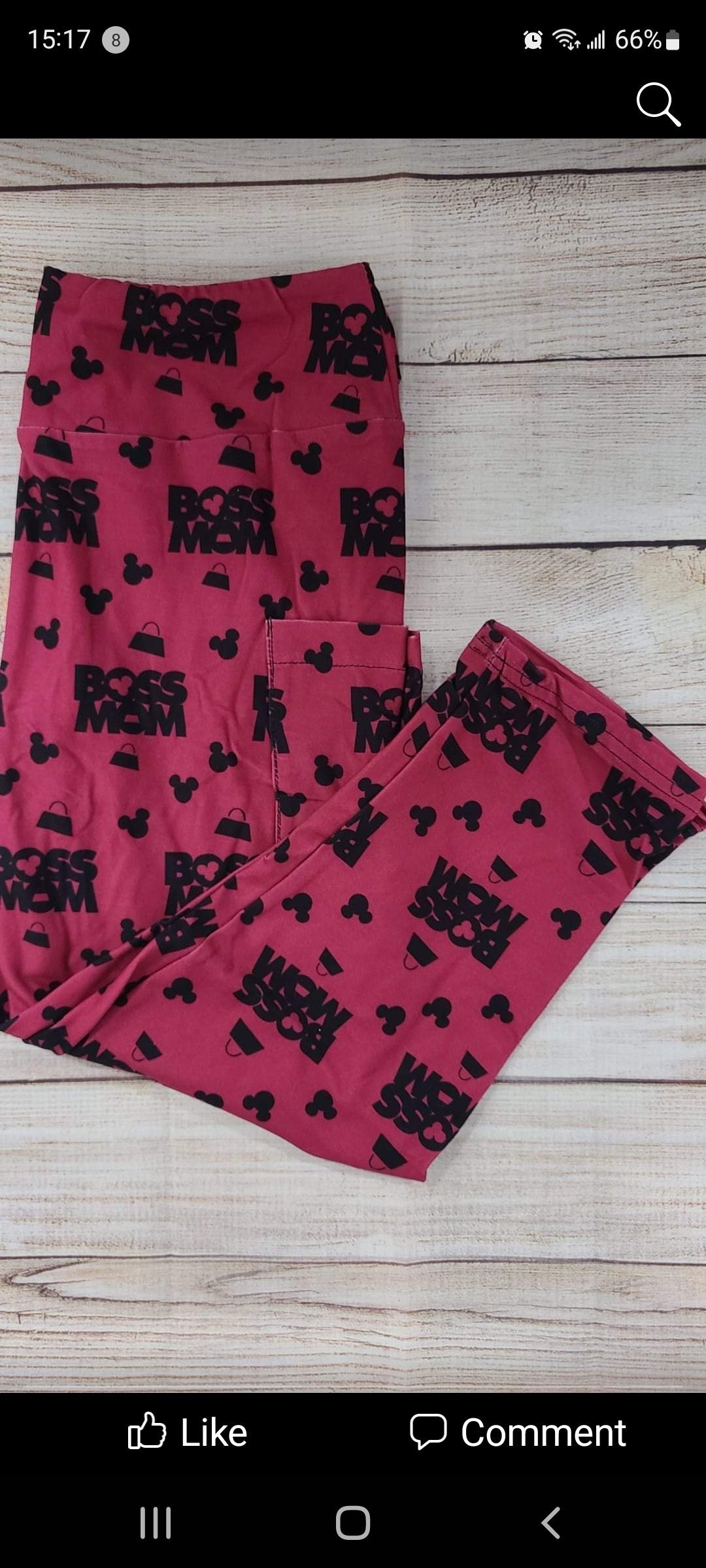 Boss Mom with pockets leggings and capris