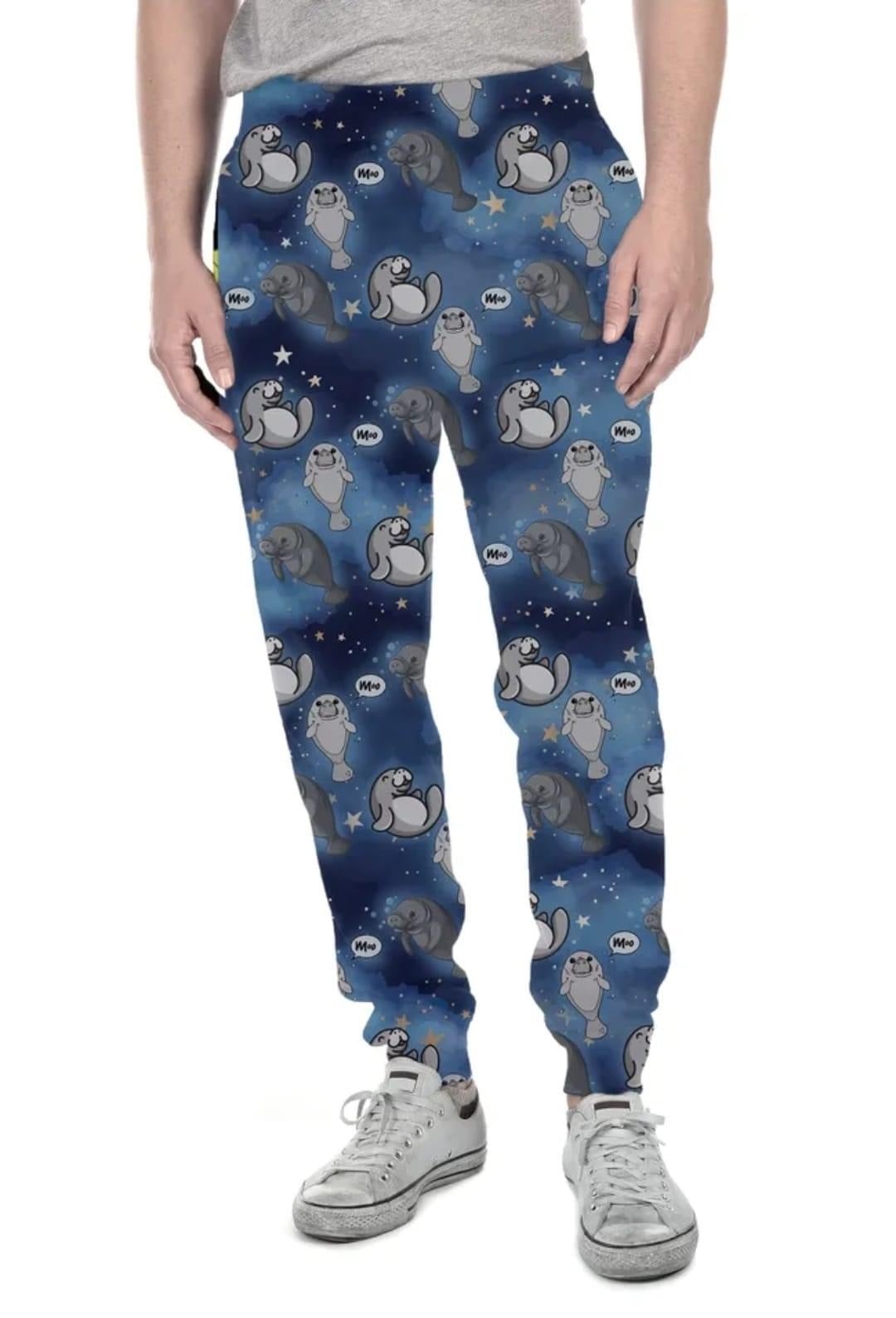 Manatee Leggings, lounge pants, joggers