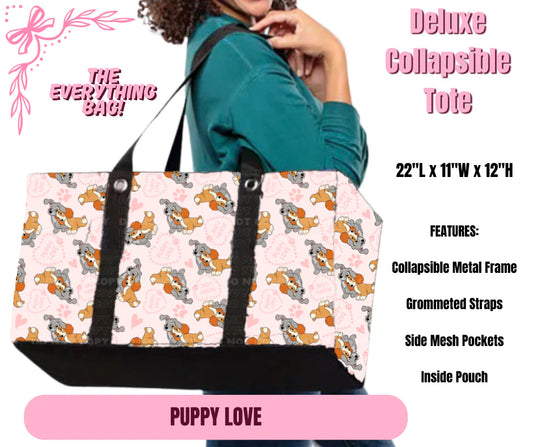 Puppy Love Collapsible Tote