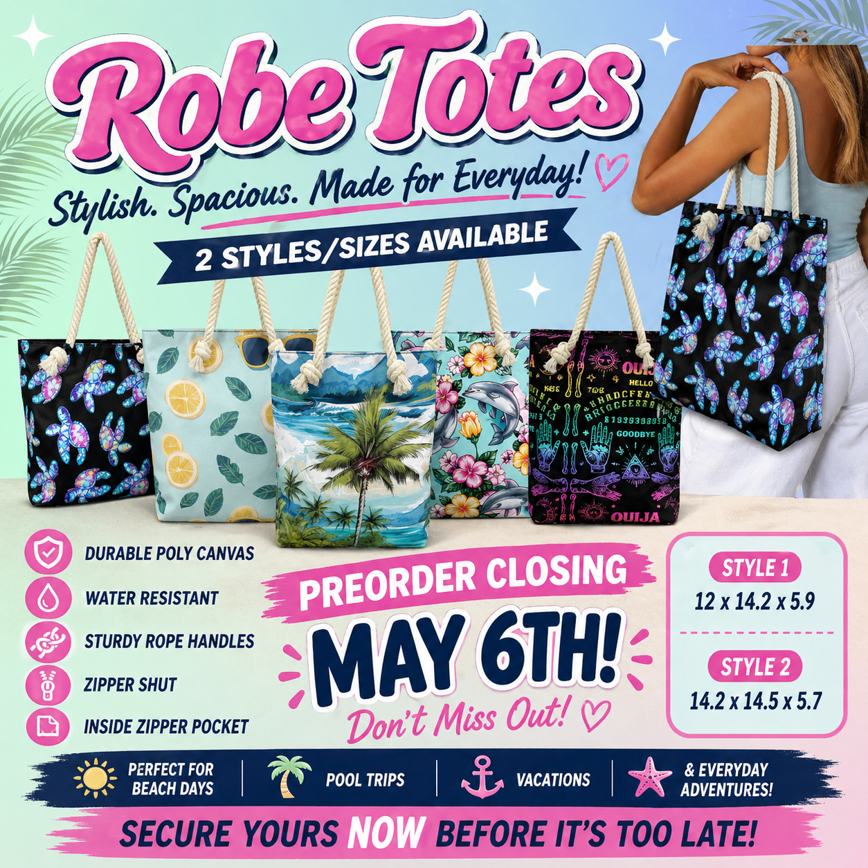 SWIFTIE-ROPE TOTE PREORDER CLOSING 5/6