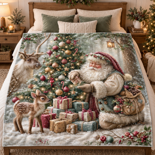 Santa 50x60 Blanket | Run Ends 10/9 | ETA 42 days