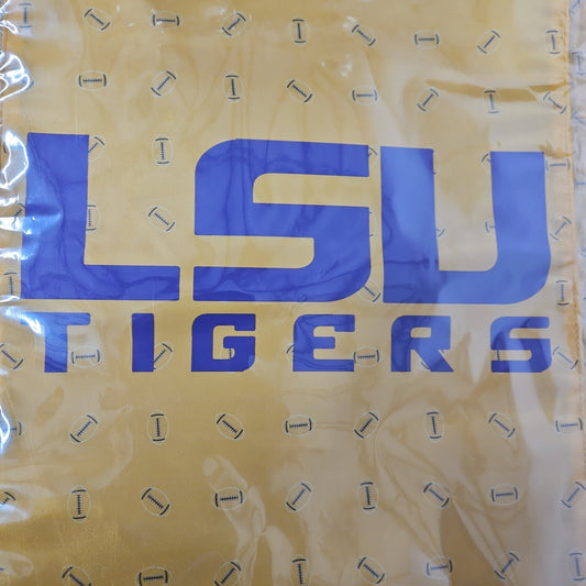 Louisiana SU garden flag