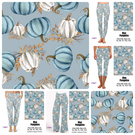 Blue Pumpkins capris and skorts