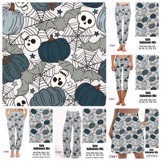 Cute Halloween Mix capris