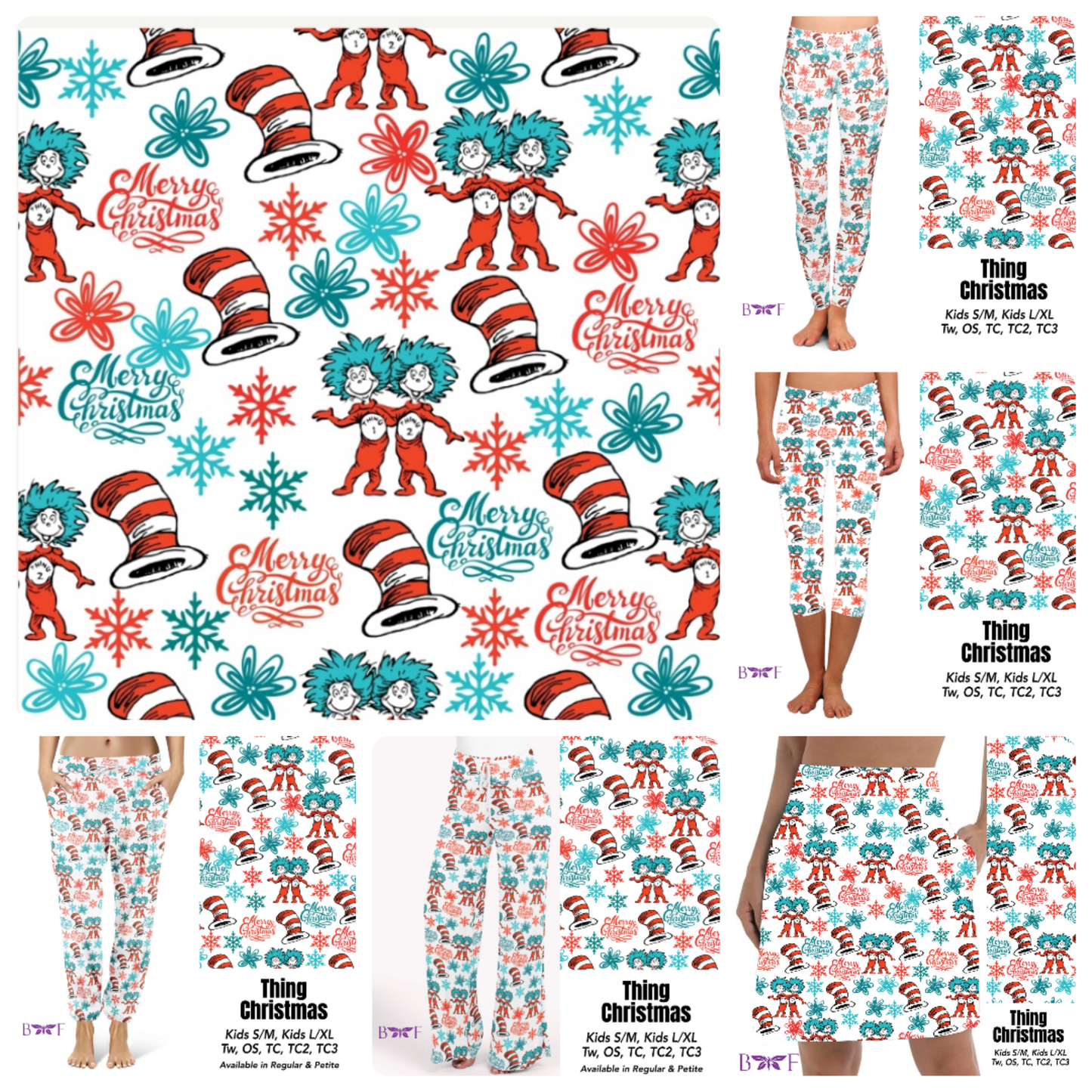 Thing Christmas Leggings, Lounge Pants