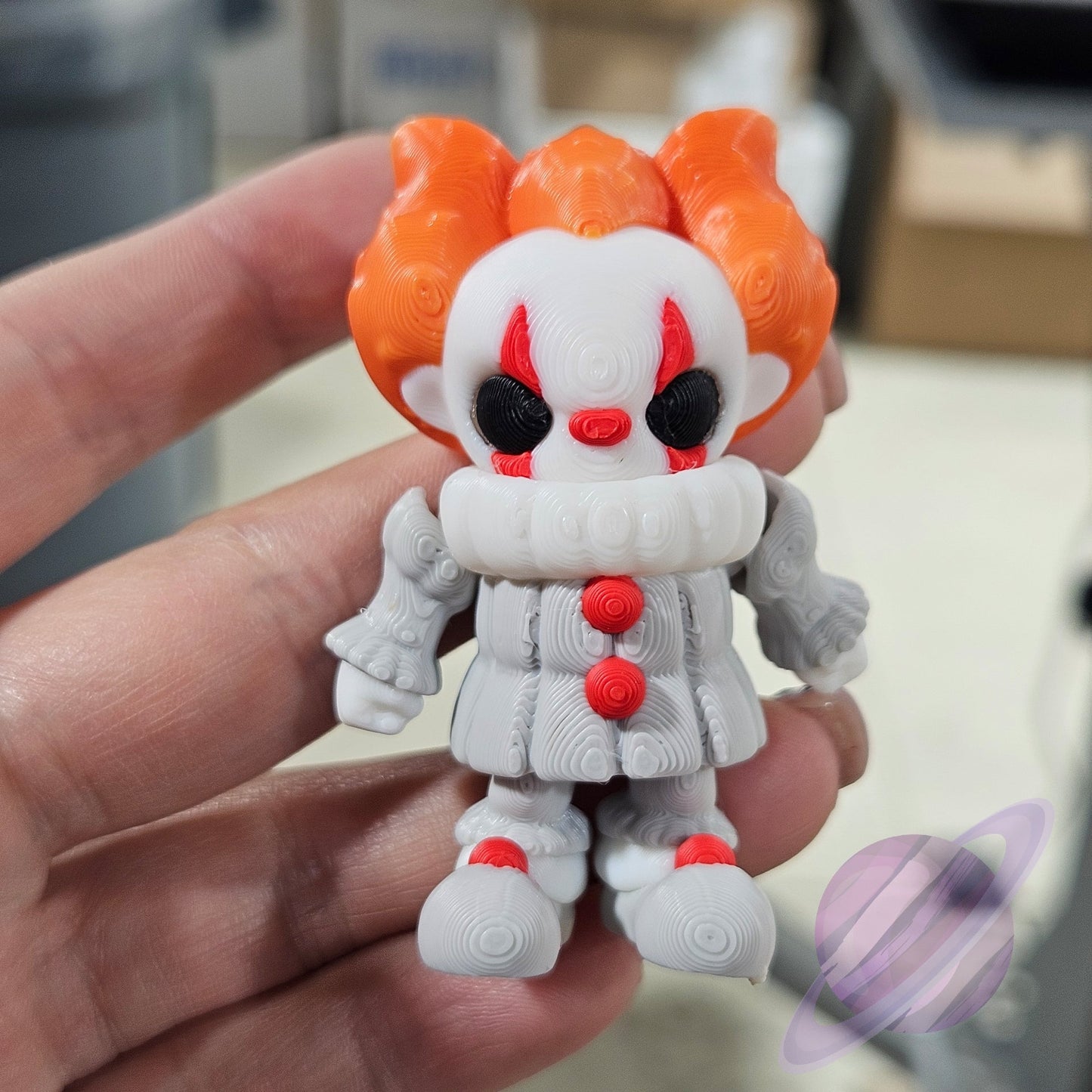 FLOAT CLOWN STRAW BUDDY