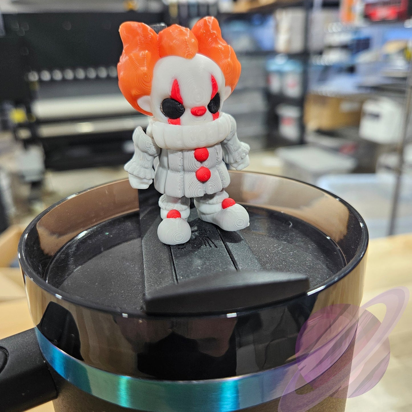 FLOAT CLOWN STRAW BUDDY