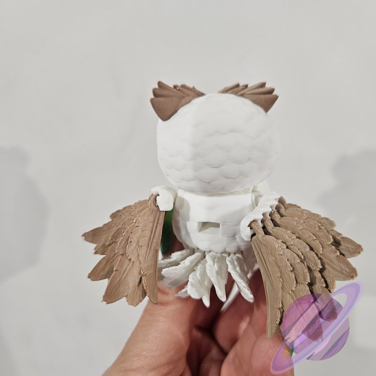 HOOT OWL-3D PRINTED STRAW BUDDY