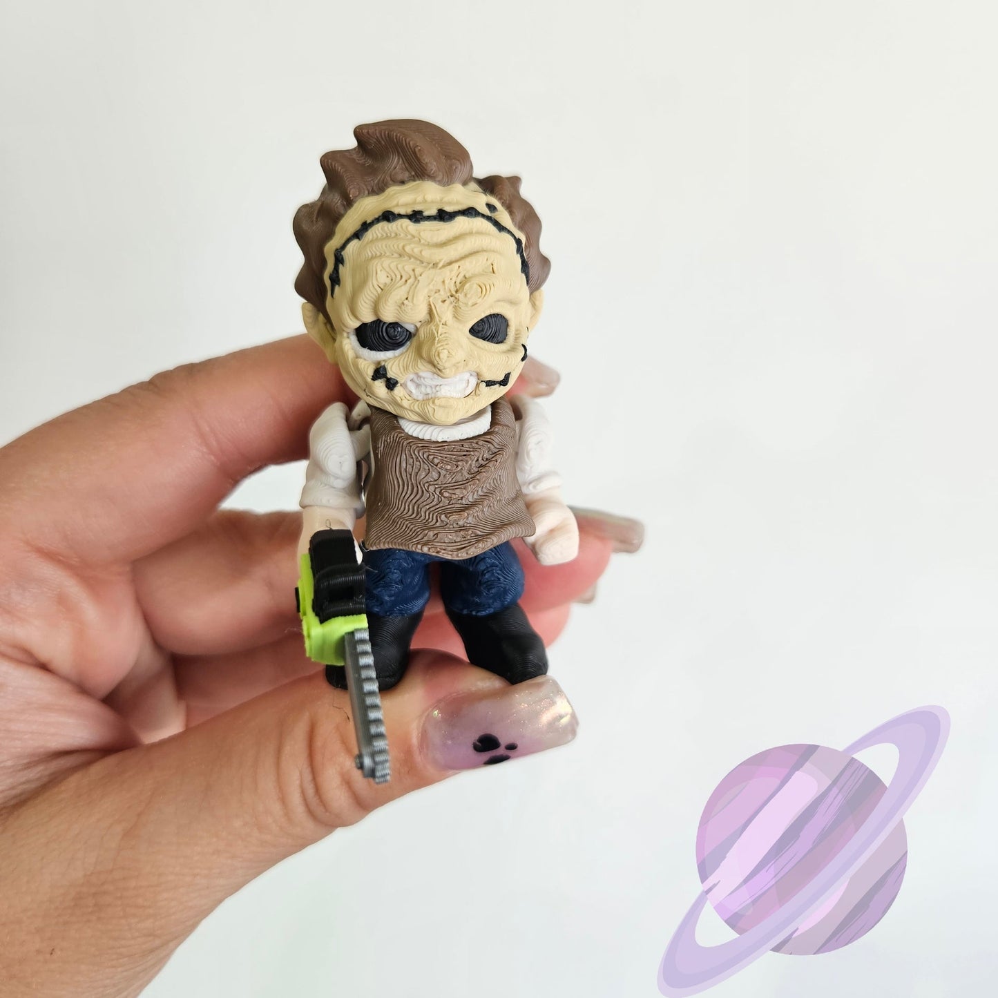 CHAINSAW GUY-3D PRINTED STRAW BUDDY