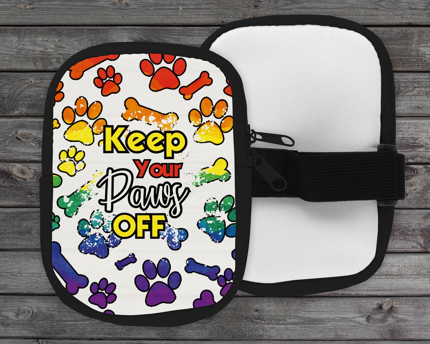 Keep Your Paws Off  Zippered Pouch/Bag For 40oz Tumbler