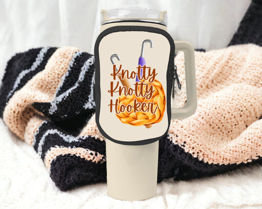 Knotty Hooker Zippered Pouch/Bag For 40oz Tumbler