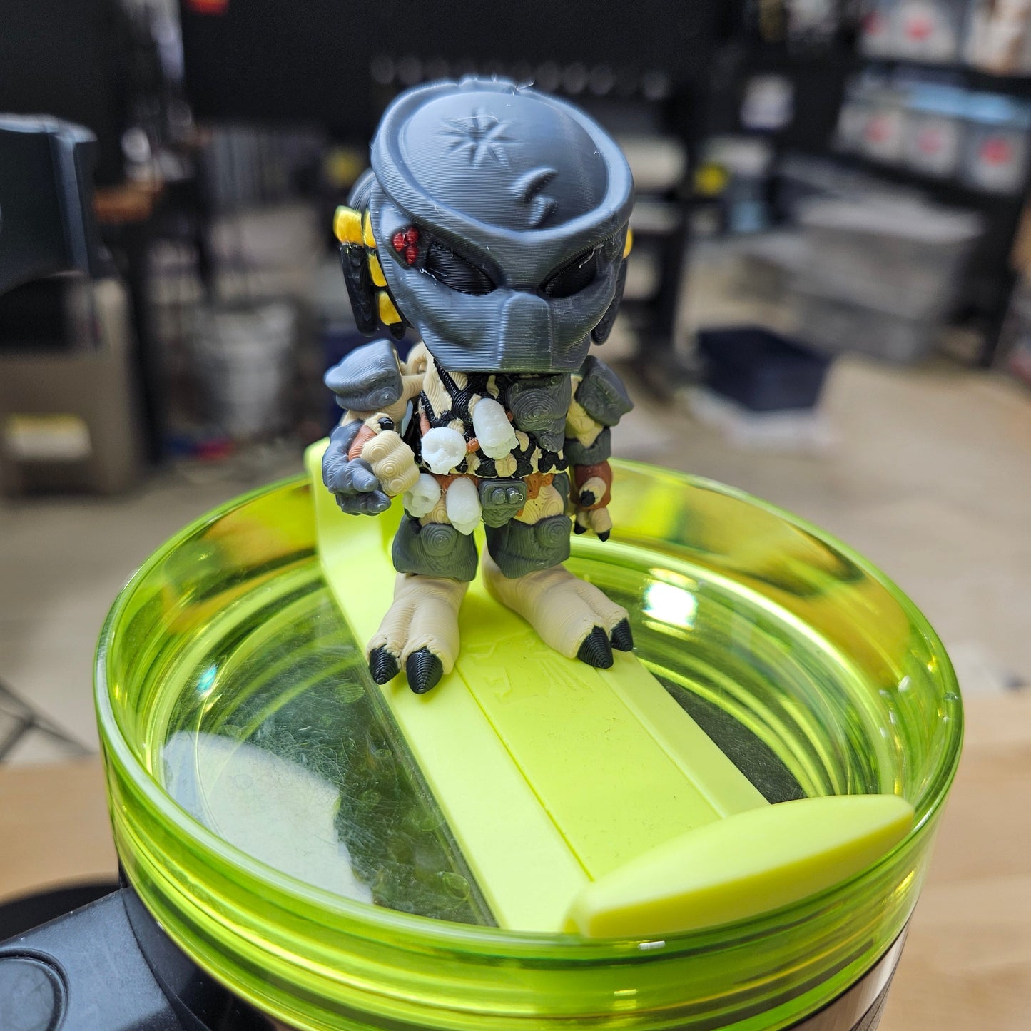 PRED ALIEN-3D PRINTED STRAW BUDDY