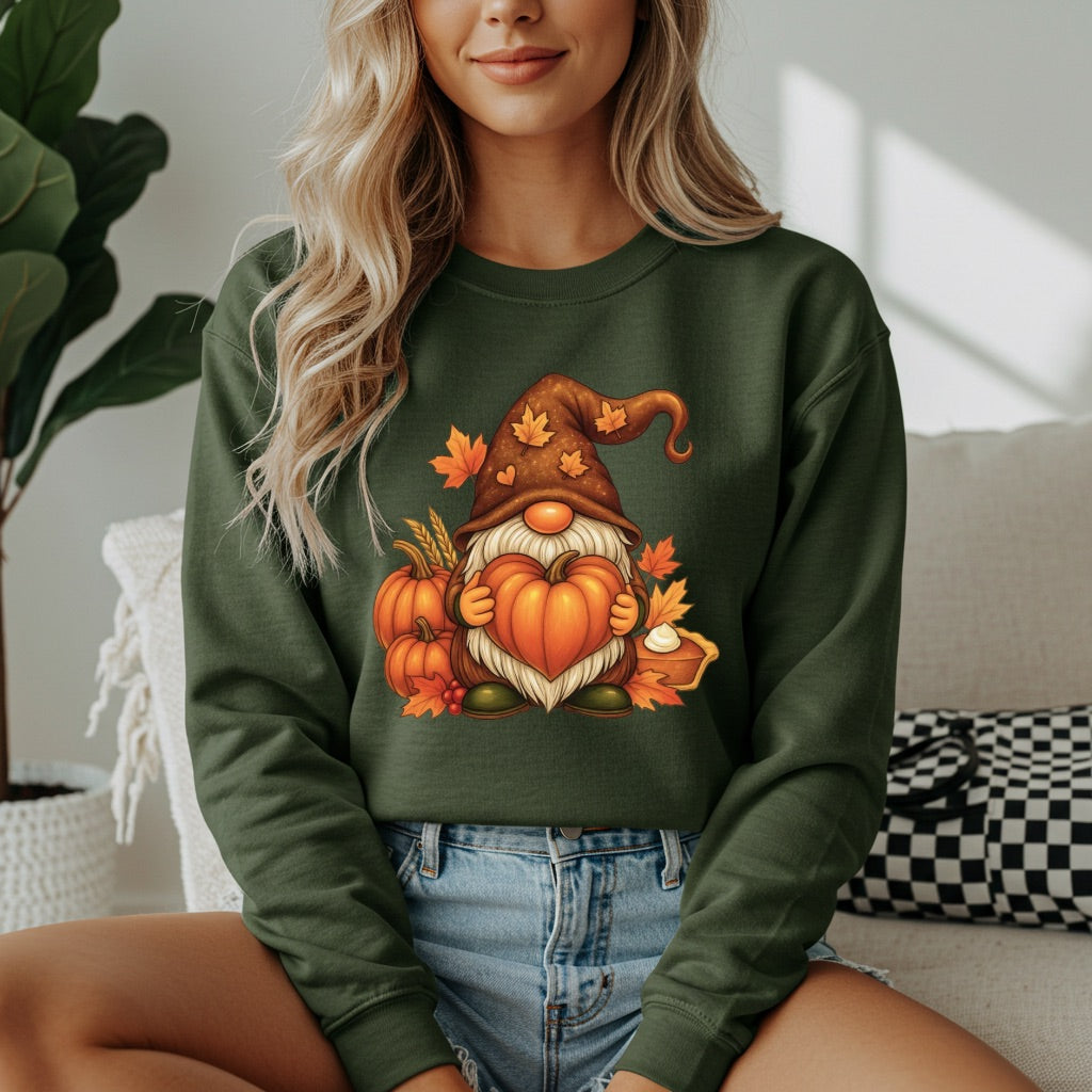 Pumpkin Pie Gnome Sweatshirt