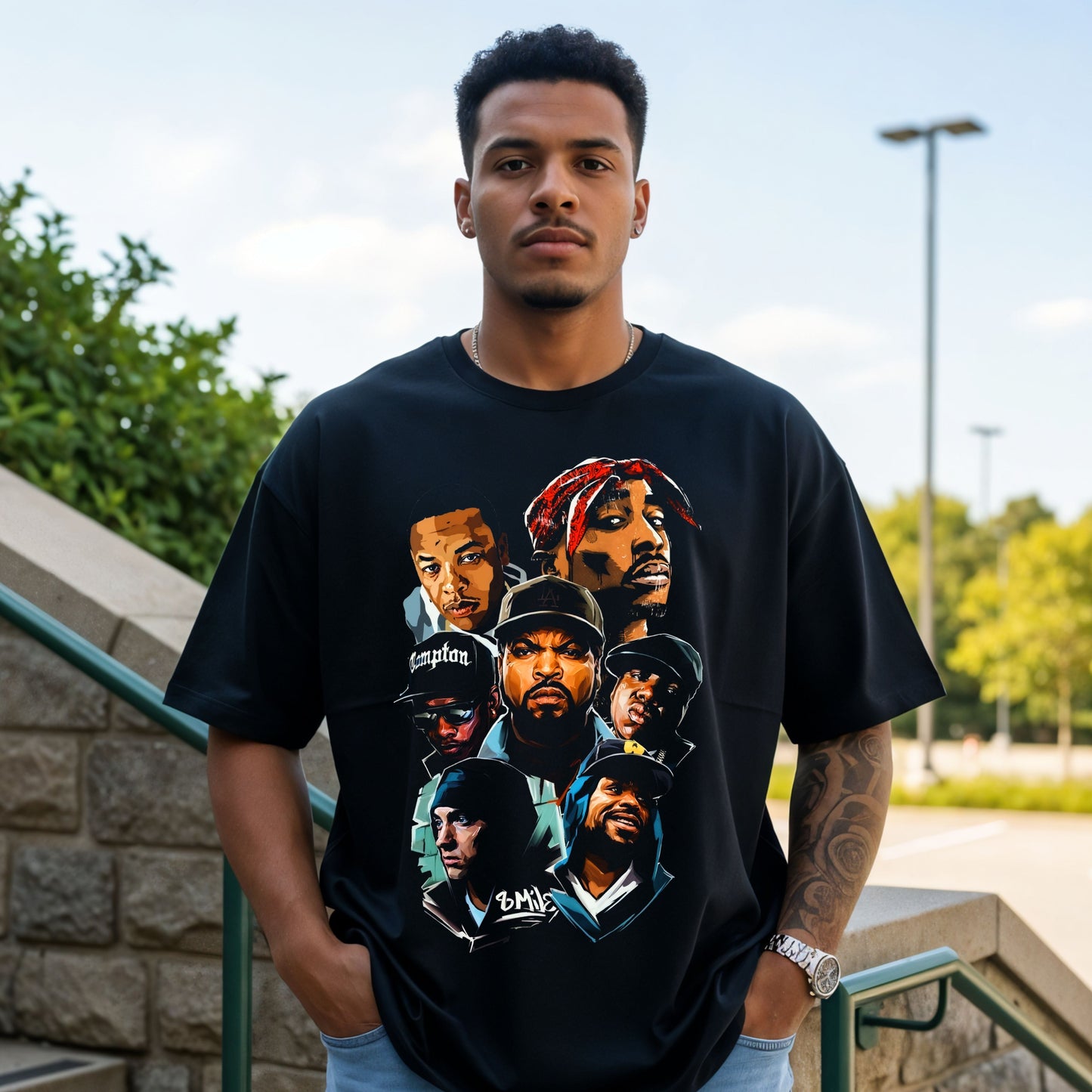 Rap Artist Collage Tshirt