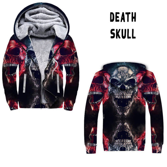 DEATH SKULL- FLEECE/COTTON LINED JACKETS RUN 12 PREORDER CLOSING 11/29