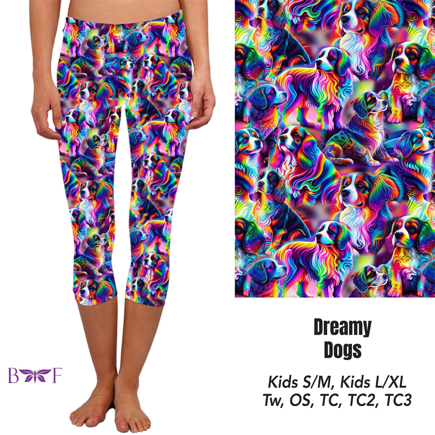 Dreamy Dogs Leggings