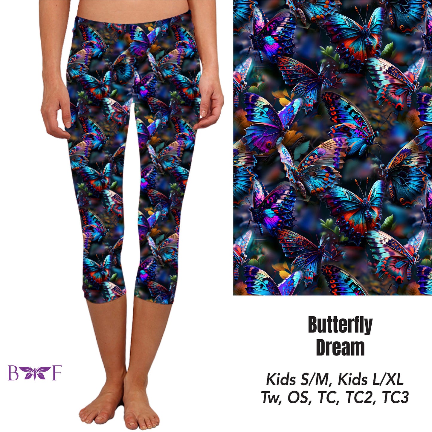 Butterfly Dream Leggings & Capris