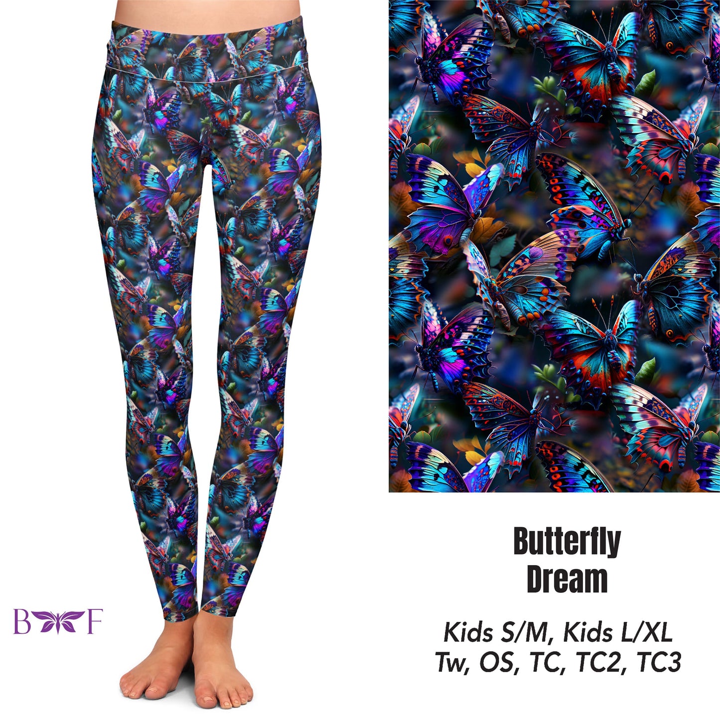 Butterfly Dream Leggings & Capris