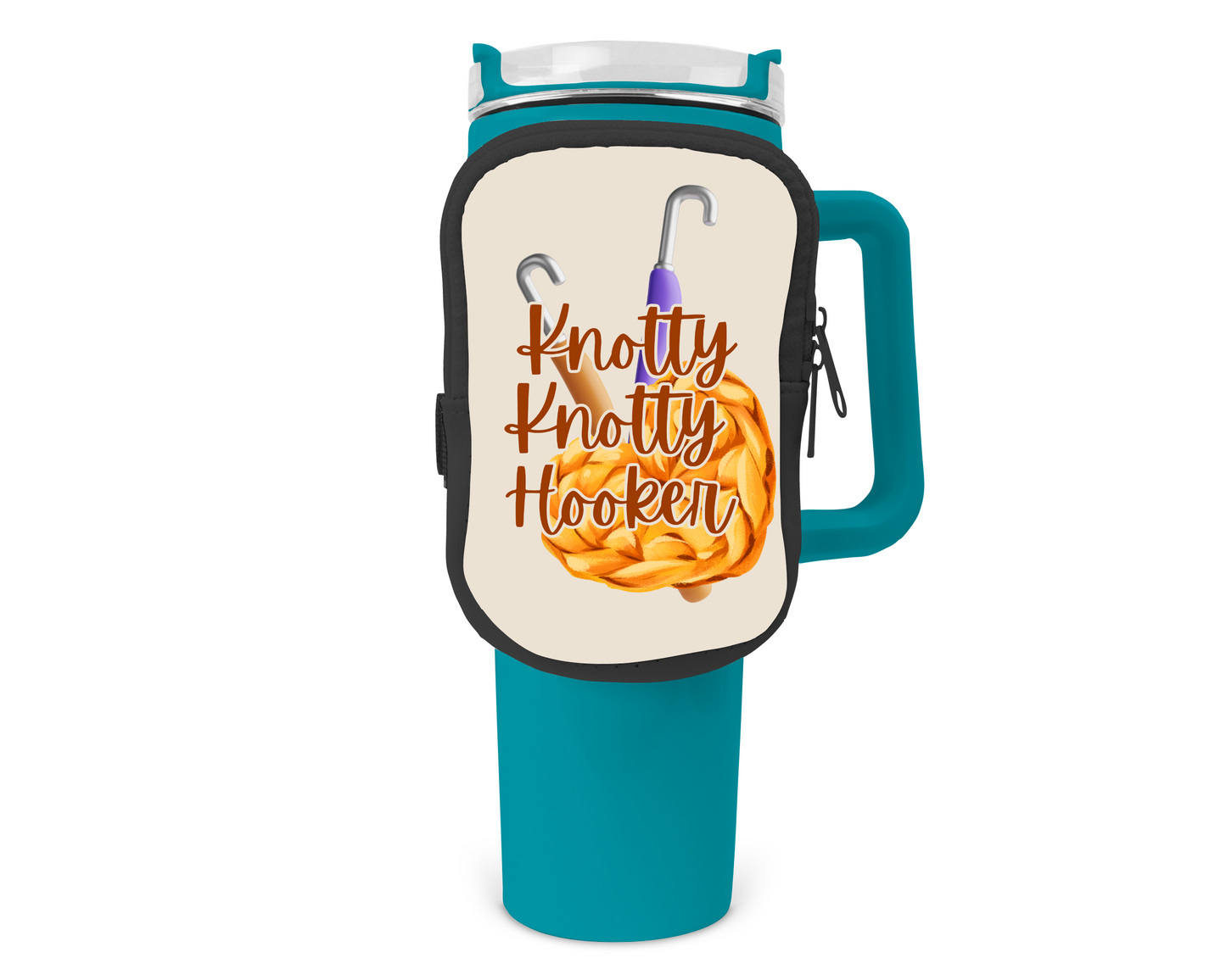 Knotty Hooker Zippered Pouch/Bag For 40oz Tumbler