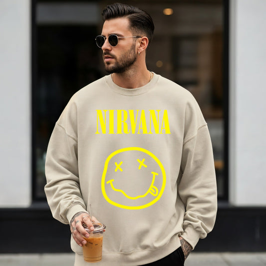Yellow Smile Sweatshirt