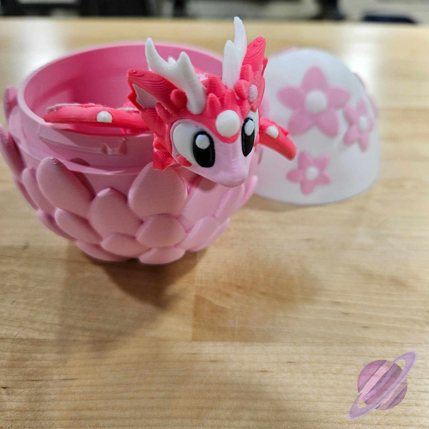 PINK SAKURA DRAGON AND EGG