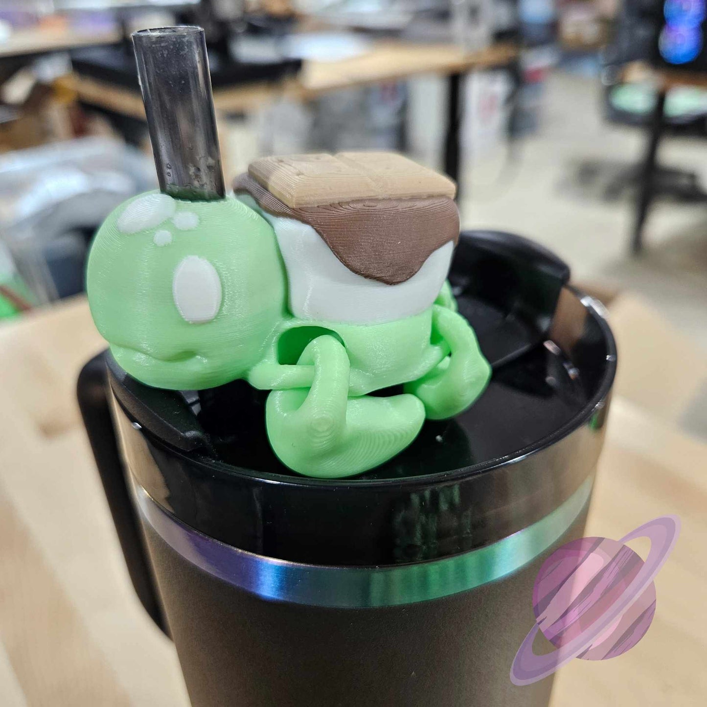 SMORE TURTLE STRAW BUDDY
