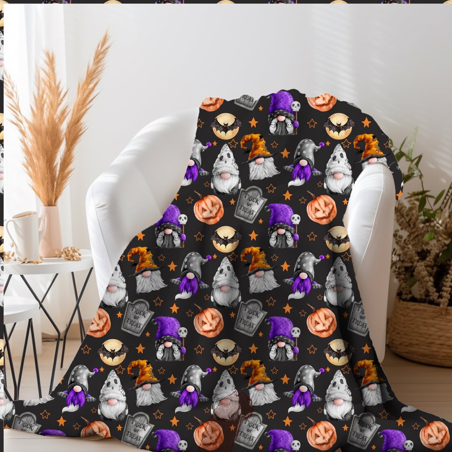 Spooky Gnome 50x60 Blanket | Run Ends 7/28| ETA 42 days
