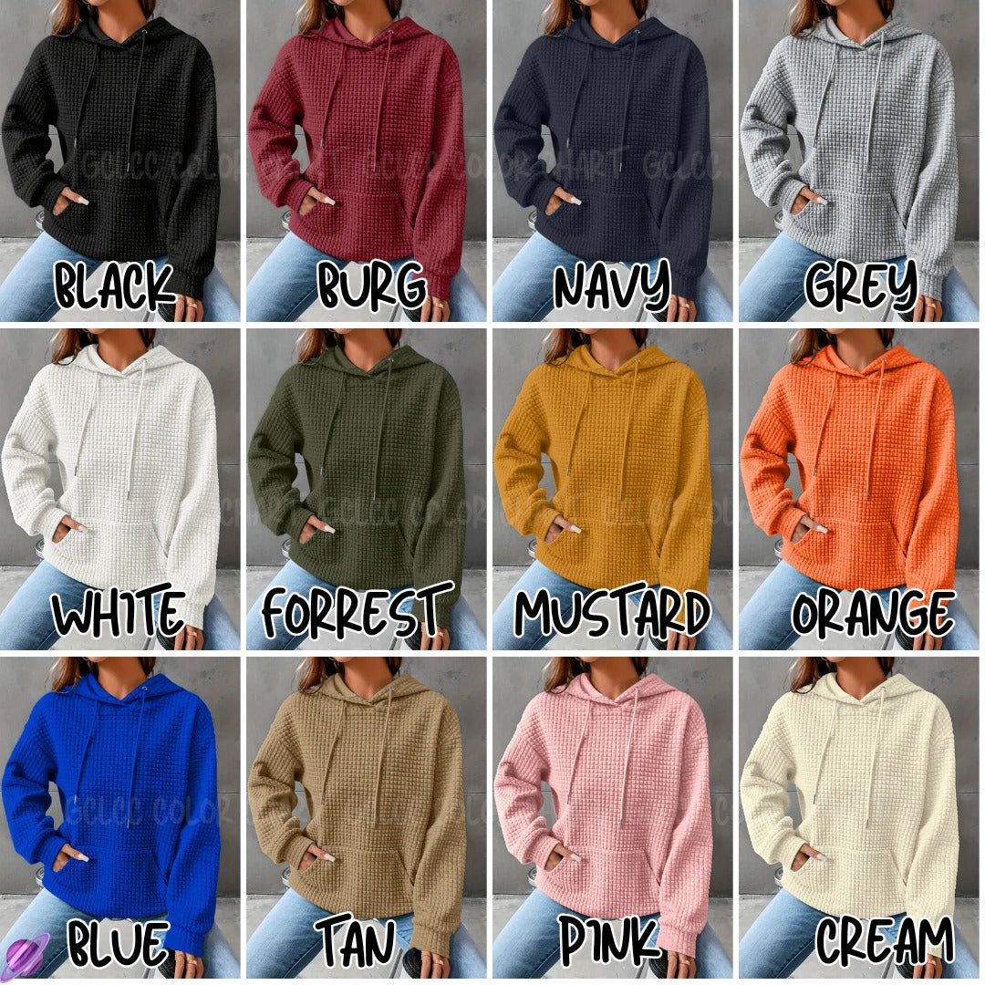 GAME DAY - CUSTOM WAFFLE HOODIES PREORDER CLOSING 9/30
