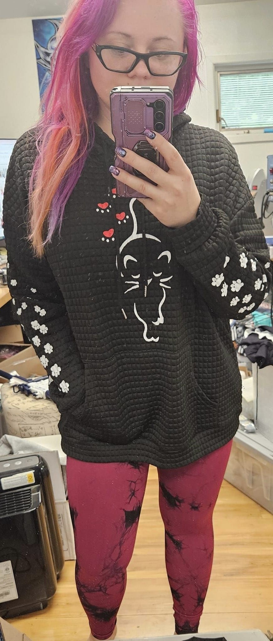 BLING GF - CUSTOM WAFFLE HOODIES PREORDER CLOSING 9/30