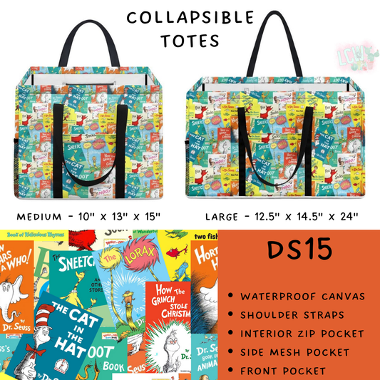 Batch #267 - Collapsible Totes - Closes 1/6 - ETA mid March - DS15 Collapsible Tote