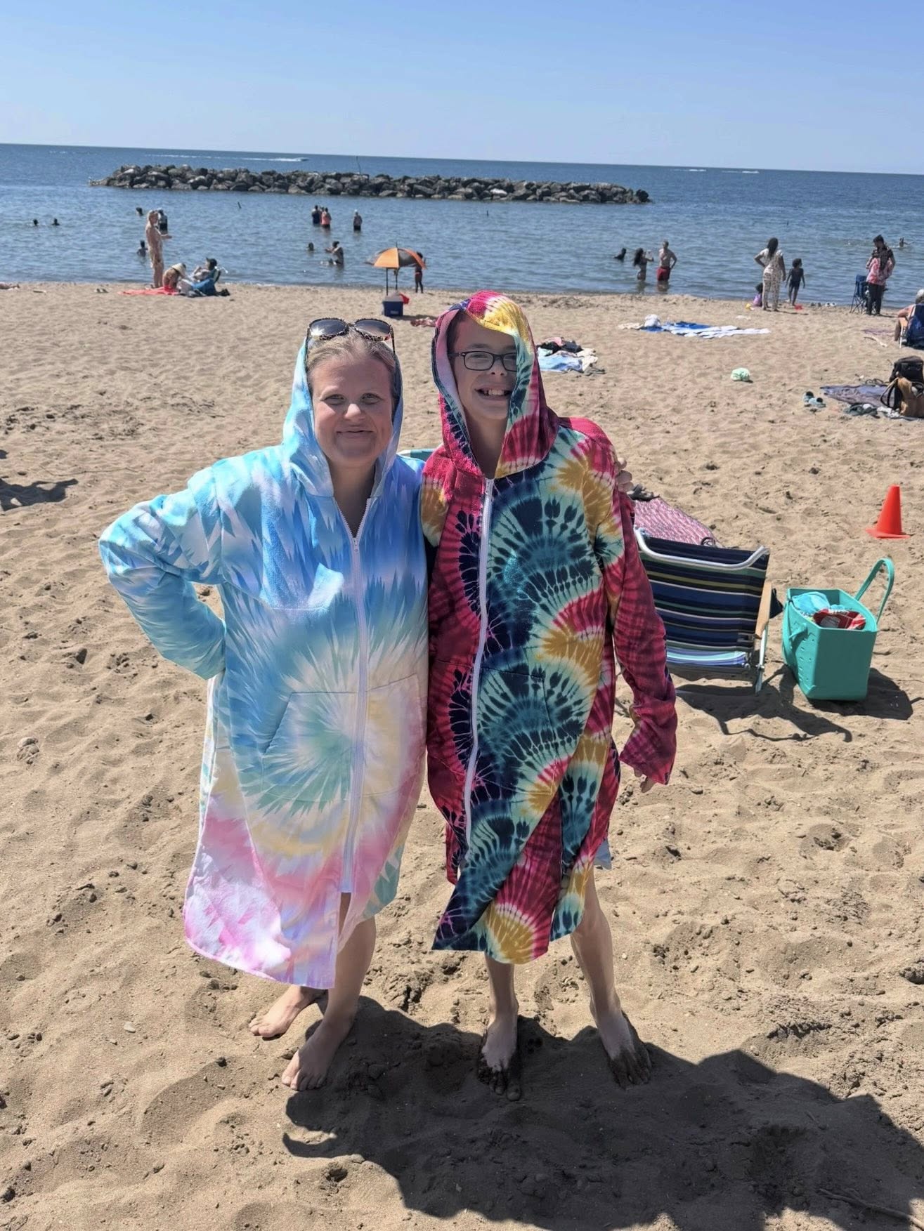 HORROR POOL PARTY- HOODED TOWEL