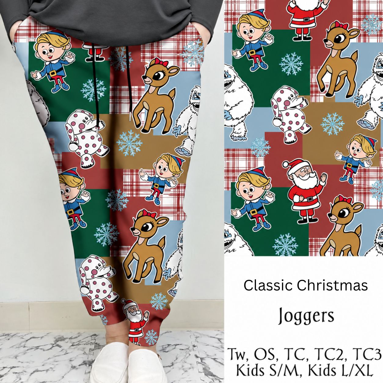Classic Christmas Leggings/Joggers | Run Ends 10/9 | ETA 42 days